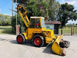 KRAMER 312 LOADING SHOVEL C/W BUCKET, PALLET TINES & SPARE WHEEL *VIDEO*