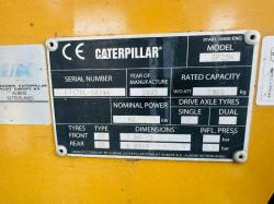 CATERPILLAR GP25N FORKLIFT *CONTAINER SPEC* C/W PALLET TINES *VIDEO*