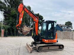 HITACHI ZX48U-5A EXCAVATOR *ZERO SWING, YEAR 2018* C/W 2 X BUCKET'S *VIDEO*