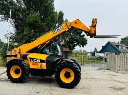 JCB 535-95 4WD TELEHANDLER C/W JOYSTICK CONTROL & PALLET TINES *VIDEO*