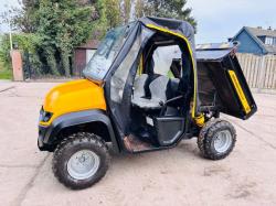 JCB GROUNDHOG 4X4 UTV *YEAR 2009* C/W EASY SHEET CANOPY *VIDEO*