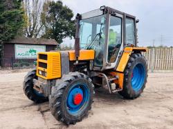 RENAULT 4WD TRACTOR C/W PICK UP HITCH 