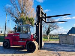 SVE TRUCK 15120 15 TON FORKLIFT C/W TINE POSITIONER & SIDE SHIFT *VIDEO*