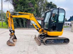 JCB 8025 TRACKED EXCAVATOR *ZERO SWING* C/W QUICK HITCH *VIDEO*