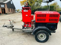 THERMAC PORTABLE SAND BLASTER C/W INGERSOL RAND COMPRESSOR & YANMAR ENGINE 