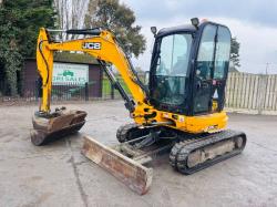 JCB 8035 TRACKED EXCAVATOR *YEAR 2018, 3937 HOURS* 3 X BUCKET'S 