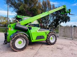 MERLO TF42.7 - 156 TELEHANDLER *YEAR 2017, AG-SPEC* C/W PALLET TINES *VIDEO*