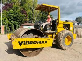 VIBROMAX W1103D ROLLER C/W CANOPY *VIDEO*