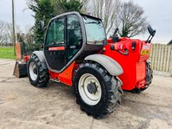 MANITOU MLT1030 4WD TELEHANDLER * 4788 HOURS * C/W BUCKET & TINES *VIDEO*