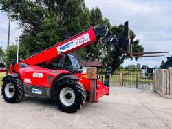 MANITOU MT1440 4WD TELEHANDLER *YEAR, 2019, 14 METER* C/W TINES *VIDEO*