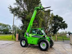 MERLO TF42.7CS-140-CVTRONIC TELEHANDLER *YEAR 2017, AG-SPEC* C/W PALLET TINES 