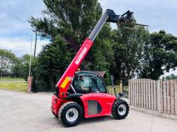 MANITOU MT420 4WD TELEHANDLER *YEAR 2018, 1899 HOURS* C/W PALLET TINES *VIDEO*