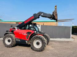 MANITOU MLT 635 130 PS TELEHANDLER*AG SPEC *C/W PALLET TINES*YEAR 2017*VIDEO*