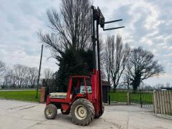 MANITOU MAST LIFT FORKLIFT MB26/C *C/W PALLET TINES* SIDESHIFT*VIDEO*