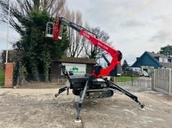 PLATFORM SPIDER 1380 TRACKED MAN LIFT *YEAR 2016* C/W TWIN AXLE PLANT TRAILER 