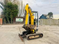 WACKER NEUSON ET17 EXCAVATOR *YEAR 2017, 2510 HOURS* C/W QUICK HITCH 