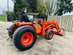 KUBOTA L2850 4WD TRACTOR C/W FRONT LOADER & BUCKET