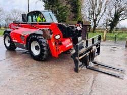 MANITOU MT-X1840 4WD TELEHANDLER *18 METER REACH* C/W PALLET TINES *VIDEO*