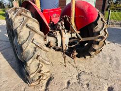 MASSEY FERGUSON 35 *4 CYLINDER* TRACTOR C/W ROLE BAR 