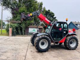 MANITOU MLT627T 4WD TELEHANDLER *AG-SPEC* C/W PICK UP HITCH *VIDEO*