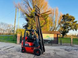 NISSAN 15 FORKLIFT C/W SIDE SHIFT *VIDEO*