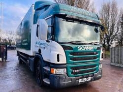 SCANIA P230 4X2 BOX LORRY *YEAR 2013* C/W REAR TAIL LIFT *VIDEO*