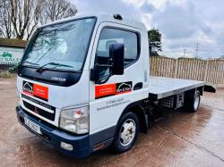 MITSUBISHI FUSO 4X2 RECOVERY TRUCK *MOT'D TILL FEB 2025* C/W ALLOY BEAVER TAIL BODY 