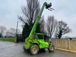 MERLO P30.7 SX 4WD TELEHANDLER *6446 HOURS* C/W PALLET TINES*PERKINS ENGINE*