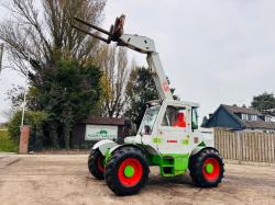 CLAAS 4WD TELEHANDLER *AG SPEC* C/W PICK UP HITCH 