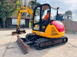 JCB 8060 TRACKED EXCAVATOR *ZERO SWING* C/W QUICK HITCH *VIDEO*