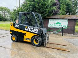 JCB TLT30D 4WD TELETRUCK C/W PALLET TINES *VIDEO*