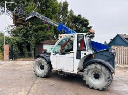 JLG 266 4WD TELEHANDLER C/W JOYSTICK CONTROL & PALLET TINES *VIDEO*