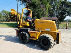 VERMEER RT850 4WD PIPE LAYER C/W VIBRATING PLOW *VIDEO*