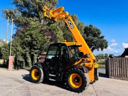 JCB 536-60 AGRI SUPER 4WD TELEHANDLER *YEAR 2018, AG-SPEC* C/W PALLET TINES *VIDEO*