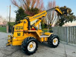 SANDERSON 624 TURBO TELEHANDLER *AG-SPEC* C/W PICK UP HITCH *VIDEO*