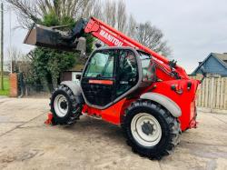 MANITOU MLT1030 4WD TELEHANDLER * 4788 HOURS * C/W BUCKET & TINES *VIDEO*