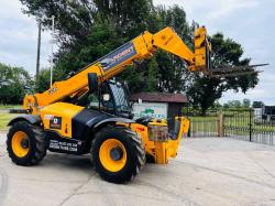 JCB 533-105 4WD TELEHANDLER *YEAR 2018, 10.5 METER REACH* C/W PALLET TINES *VIDEO*