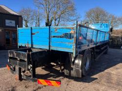 FODEN 250 4X2 FLAT BED LORRY C/W DAF ENGINE *VIDEO*