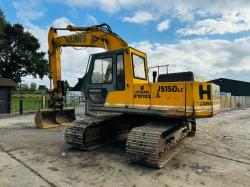 JCB JS150 TRACKED EXCAVATOR *5953 HOURS* C/W QUICK HITCH & BUCKET *VIDEO*