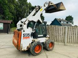 BOBCAT S175 HIGH LIFT SKIDSTEER *HIGH FLOW* C/W BUCKET *VIDEO*