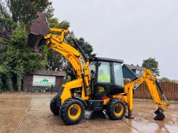 JCB 2CX 4WD BACKHOE DIGGER *YEAR 2014* C/W 4 WHEEL STEER *VIDEO*