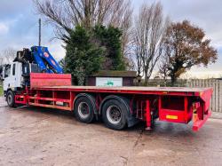 DAF CF75.310 6X2 FLAT BED LORRY *CRANE NOT INCLUDED* VIDEO *