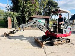 TAKEUCHI TB219 TRACKED EXCAVATOR *YEAR 2016, 4245 HOURS* C/W QUICK HITCH *VIDEO*