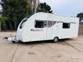 SWIFT 21 ARCHXWAY SPORT SINGLE AXLE CARAVAN *YEAR 2015* C/W FIXED BED *VIDEO*