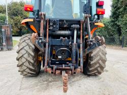 JCB 2CX-U 4WD LOADING SHOVEL C/W REAR LINKAGE, PTO, BUCKET & PALLET TINES *VIDEO*