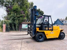 CATERPILLAR VB200B DIESEL FORKLIFT C/W SIDE SHIFT & TINE POSITIONING *VIDEO*