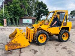 SAMBRON J24Z 4WD TELEHANDLER C/W PALLET TINES & BUCKET *VIDEO*