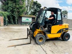 JCB TLT30D 4WD TELETRUCK *YEAR 2011* C/W PALLET TINES *VIDEO*