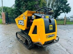 JCB HTD05 HIGH TIP PEDESTRIAN TRACKED DUMPER *YEAR 2019* VIDEO *