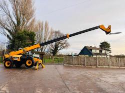 JCB 535-140HI-VIZ 4WD TELEHANDLER *14 METER REACH,  YEAR 2014* C/W TINES *VIDEO*